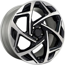 AKD-AKX-1017-01 17 Inç 5X112 Mercedes E C Bmw 3 Serisi Audi A4 Uyumlu ET35 66.6 S  17 Inç Jant Takımı (4 Adet)