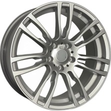 AKD-AKX-1103-04 15 Inç 4X108 Peugeot 208 301 Citroen C-Elysée Uyumlu ET25 65.1 Matt Gun Metal  15 Inç Jant Takımı (4 Adet)