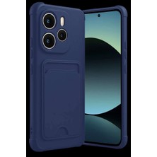 Redmi Note 14 4g Kelvin Kartvizitli Silikon - Lacivert