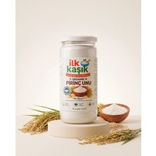 İlk Kaşık Organik Pirinç Unu | 380 g | Taş Değirmen İnce Öğütülmüş Katkısız
