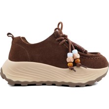 Marka Sesi Guja 26K335 Kahve Kadın Sneakers