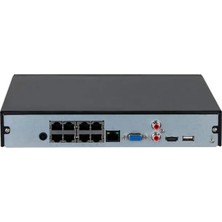 Dahua 8kanal 8mp 1-Diskli Poe Nvr Kayıt Cihazı NVR2108HS-8P-4KS3