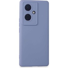 V29 Lite Kılıf Nano Içi Kadife Silikon - Lila