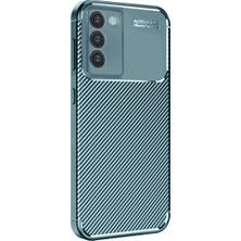 V30 Lite 4g Kılıf Auto Focus Karbon Kapak - Koyu Yeşil
