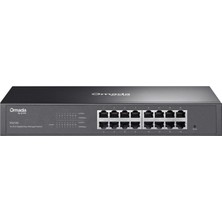 TP-Link Tp-Lınk Omada ES216G 16 Port Gıgabıt Yonetılebılır Metal Kasa Swıtch