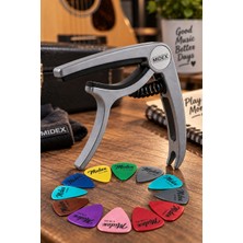 Lastvoice LCT-90SL Gitar Capo Metal Kapo Kaliteli Pena Hediye
