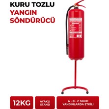 German Kupfermax 12 kg Abc Kuru Tozlu Yangın Söndürücü Stand 43A 183B C