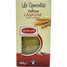 Giglio Gıglıo Lasagne Makarna 500 gr *3'lü