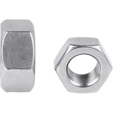 Norm 9/16" Unc Somun Asme B18.2.2 Gr.2 Beyaz Galvanizli 100 Adet