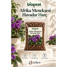 Biopeat Afrika Menekşesi Saksı Harcı 3 Litre | Torf, Perlit ve Cocopeat Içeren Havadar Karışım