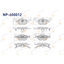 Opel Astra 1998-2005 Fren Balata Ön Ikazli 1605000 Nextpart