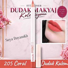 Stilyoner Gratis™ 205 Coral Dudak Kalemi Waterproof Suya Dayanıklı Kalıcı Dudak Kalemi