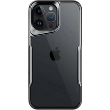 iPhone 14 Pro Max Kılıf Boyi Silikon Kapak - Titan Gri