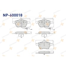 Vw Passat 1997-2004 Fren Balata Ön Fisli 40B698151AB Nextpart