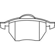 Ford Focus 2008-2013 Fren Balata Ön MEAV6J2K021AA Nextpart