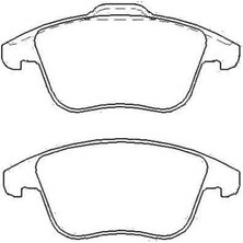 Citroen C5 2006-2014 Fren Balata Ön Fisli ME6G9J2K021AA Nextpart