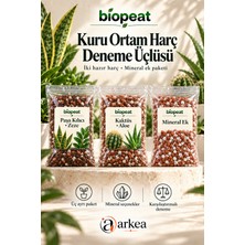 Biopeat Kuru Ortam Harç Deneme Üçlüsü Toplam 5 Litre | Paşa Kılıcı, Zeze ve Aloe Için