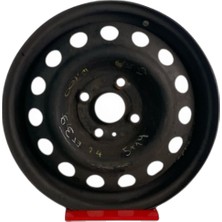 AKD-TNK01-05 6.5X16" 5X98 ET39 58.1 Silver (Fiat-Egea) 16 Inç Jant Takımı (4 Adet)