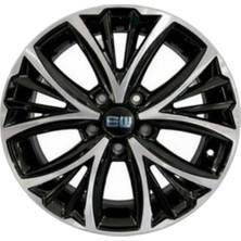 AKD-G447-02 16 Inç 5X98 Egea Doblo Bravo Alfa Romeo 147 Uyumlu ET35 58.1 Blp 16 Inç Jant Takımı (4 Adet)
