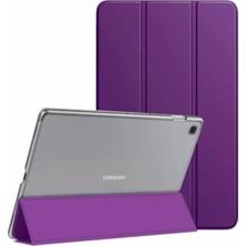 TekNetStore Samsung Galaxy T290 T295 T297 Tablet Kılıfı Standlı Arkası Şeffaf Koruyucu Pu Deri Kapak