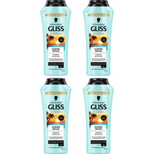 Gliss Summer Repair Onarıcı Şampuan 400 ml * 4 Adet
