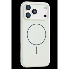 iPhone 17 Pro Max Jully Magsafe Kapak - Beyaz