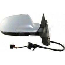 Viewmax Audi A3 2010-2013 Dış Dikiz Aynası Sağ Elektrikli Isıtmalı Astarlı Sinyalli (3 Kapılı) (8 Pin) (Oem NO:8P1858532FB)