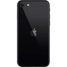 Bin1çeşit iPhone Se 2020 Batarya Pil Kapağı (Siyah)