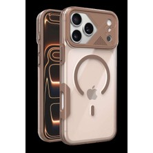 iPhone 17 Pro Zinko Magsafe Kapak - Çöl Titanyum