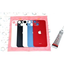 Bin1çeşit iPhone 14 Uyumlu Arka Batarya Pil Kapağı Sarı (B70