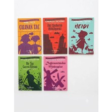 Türkiye İş Bankası Kültür Yayınları Modern Dünya Klasikleri Çocuk Klasikleri 5 Kitap Çalınan Taç,iki Şehrin Hikayesi,heidi,bir Yaz Gecesi Rüyası,değirmenimden Mektuplar