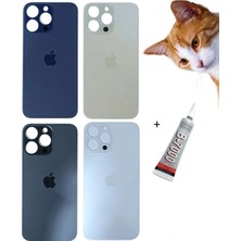 Bin1çeşit iPhone 14 Pro Max Arka Batarya Pil Kapağı Derin Mo