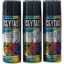 Bin1çeşit 400 ml Siyah Sprey Boya