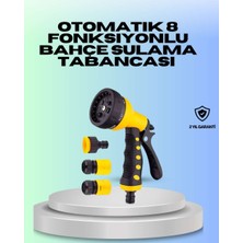 Bin1çeşit Ayarlanabilir Basınçlı 8 Modlu Bahçe Sulama Tabancası Hortum Aparatı