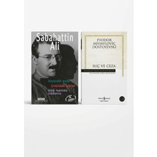 Türkiye İş Bankası Kültür Yayınları Dünya ve Türk Edebiyatından 2 Seçme Kitap Suç ve Ceza-Sabahattin Ali 3 Eseri (Kuyucaklı Yusuf-Kürk Mantolu Madonna-Içimizdeki Şeytan) Aynı Kitapta)