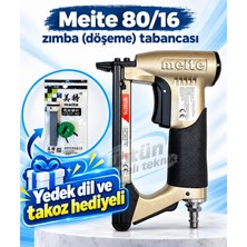 Meite 80/16 Zımba (Döşeme) Tabancası - Yedek Dil ve Takoz Hediyelidir