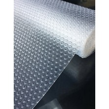 YEB Mutfak Kaydırmaz Şeffaf Raflık Kaymaz Dolap Içi Çekmece Örtüsü Pvc 45X5M Koruyucu Kalın