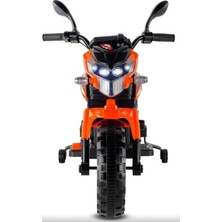 Babyhope 447 Motocross Akülü Motorsiklet 12V Turuncu