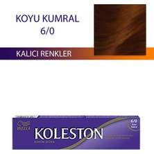 Wella Koleston Single Tüp Boya Saç Boyası Koyu Kumral 6/0