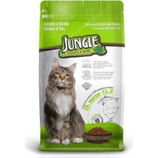 Jungle Kedi Maması Tavuklu & Balıklı 1,5 kg 1 Adet