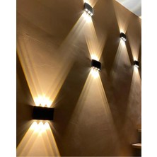 Cata 4 Adet CT-8011 Haiti 10W 3200K Günışığı LED Aplik | Dekoratif Duvar Aydınlatma