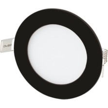 Cata CT-5125G 6W Slim Panel Siyah Kasa 3200 K Günışığı