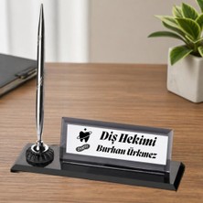 Çılgıntrend Diş Hekimlerine Özel Logolu Masaüstü Isimlik