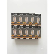Cata ST64 Rustik LED Ampul (10 ADET)