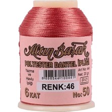 Bin1çeşit Altınbaşak Oya ve Dantel Ipi 20 gr - Royaleks - No: 046