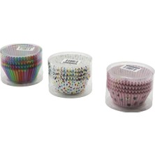 Neva Prime 1200 Adet Yuvarlak - Ince Muffin Kağıt Kek Kapsülü Ağız Çap: 6.5cm - Derinlik: 2.5cm BX40