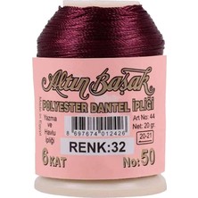 Bin1çeşit Altınbaşak Oya ve Dantel Ipi 20 gr - Royaleks - No: 032