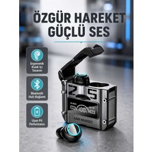 Bin1çeşit Ipx5 Su Geçirmez Kablosuz Bluetooth Kulaklık – Powerbank Şarj Kutulu, Düşük Gecikmeli Oyun Modu