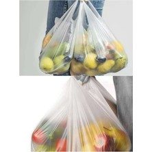 Bin1çeşit Şeffaf Atlet Poşet Orta Boy 28X50 cm 1 Paket Takriben 200 Adet