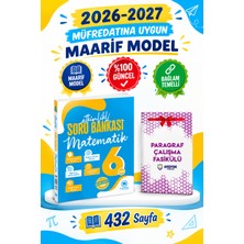 Çanta Yayınları 6. Sınıf Matematik Etkinlikli Kazanım Sıralı Soru Bankası 2027 Maarif Model Bağlam Temelli